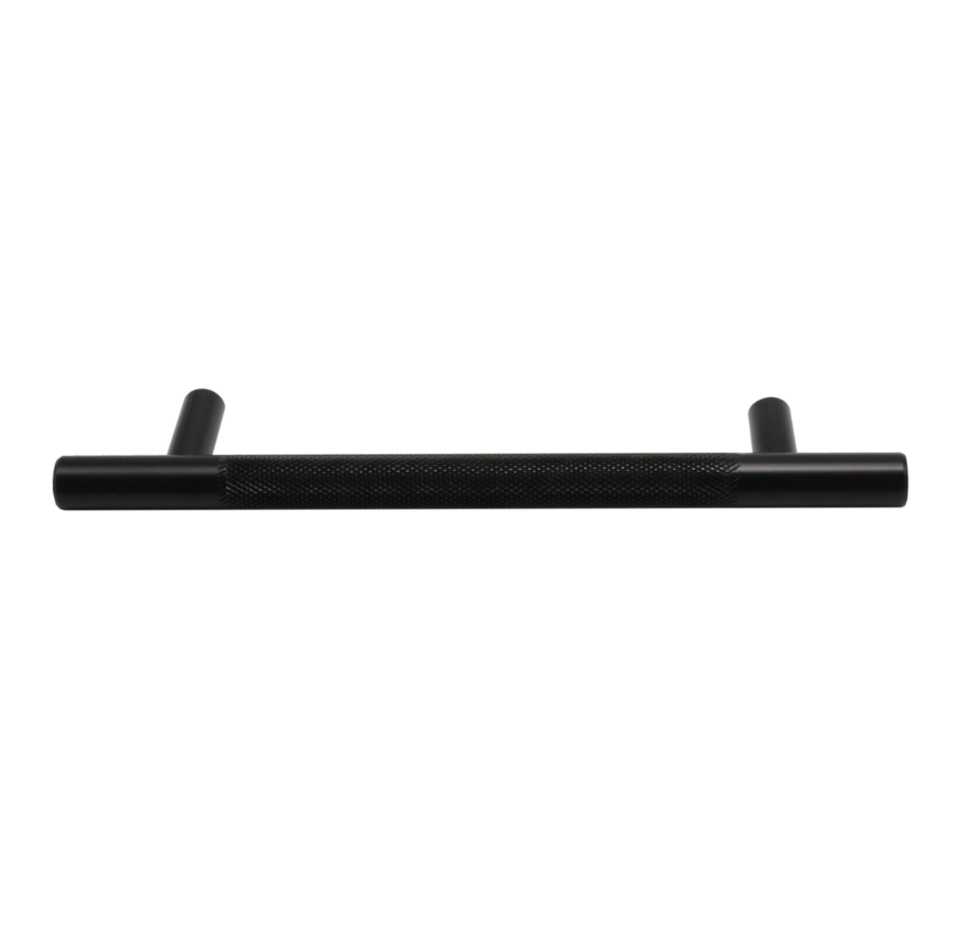 Uchwyt relingowy ryflowany U3009 L-128 mm CZARNY MAT