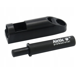 Odbojnik pneumatyczny AIRTIC czarny + adapter