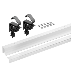 Zestaw profili jezdnych góra/dół do WINGLINE L 1.2 mb BIAŁY 9279168 HETTICH