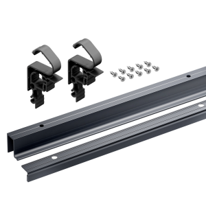 Zestaw profili jezdnych góra/dół do WINGLINE L 1.2 mb ANTRACYT 9339502 HETTICH