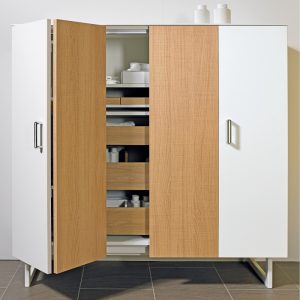 System do drzwi łamanych WINGLINE 77 z dolnym prowadzeniem LEWY 2 mb HETTICH