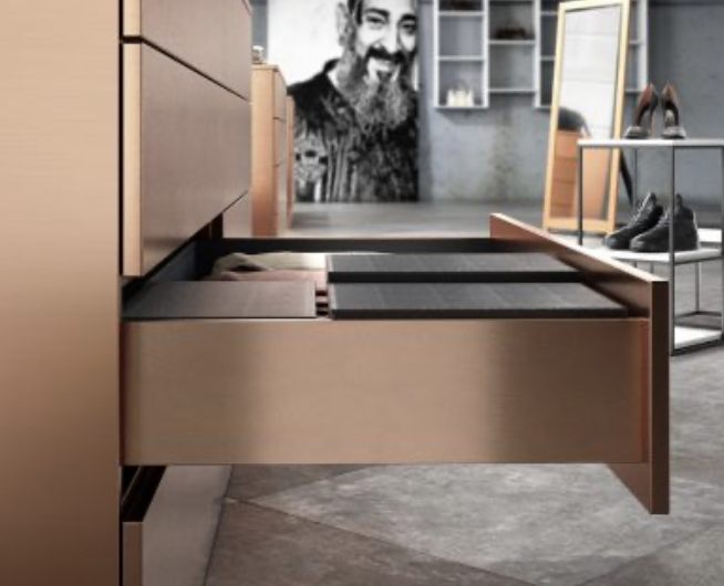Boki szuflady AVANTECH YOU 270/101 ANTRACYT 9255168+9255169 HETTICH (20 kompletów) - obrazek 6
