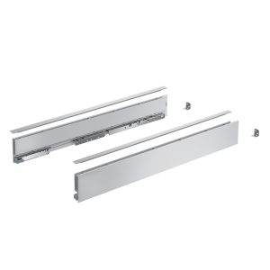 Boki szuflady AVANTECH YOU 500/77 SREBRNE pod piekarnik 9353333 HETTICH