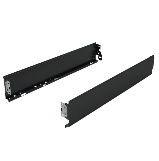 Szuflada z metalowymi bokami RIGO FGV 500/80 mm ANTRACYT włoski produkt