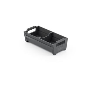 Organizer na sztućce 100x200x65 mm ANTRACYT