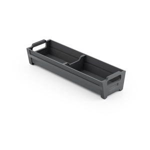 Organizer na sztućce 100x320x65 mm ANTRACYT
