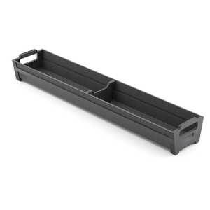Organizer na sztućce 100x520x65 mm ANTRACYT