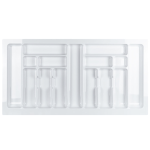 Wkład na sztućce 935x490 mm do szuflady 1000 mm BIAŁY COMFORT