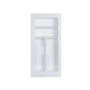Wkład na sztućce 235x490 mm do szuflady 300 mm BIAŁY COMFORT
