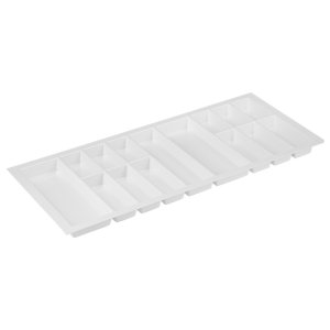 Wkład na sztućce 1140x490x53 mm do szuflady 1200 mm BIAŁY CLASSICO PEKA