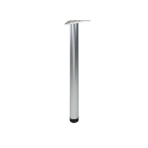 Noga meblowa okrągła fi60x820 mm ALUMINIUM (4 sztuki)