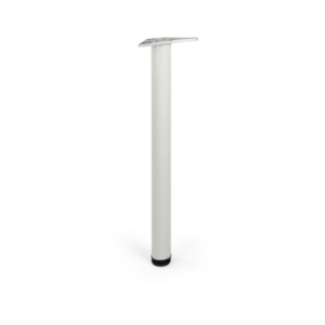Noga meblowa okrągła fi60x820 mm BIAŁA (4 sztuki)