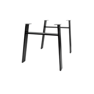 Stelaż stołu "H" LOFT 78x73 cm CZARNY MAT