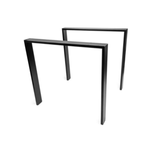 Stelaż stołu "C" LOFT 78x73 cm CZARNY MAT