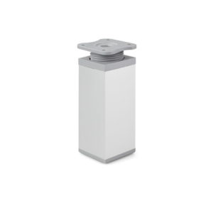 Nóżka meblowa 40x40x120 mm ALUMINIUM (4 sztuki)
