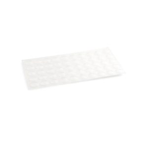 Odbojnik meblowy samoprzylepny 10x3 mm (50 sztuk)