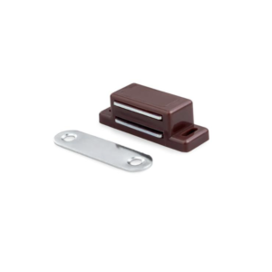 Zatrzask magnetyczny MINI 45x15 mm BRĄZ (2 sztuki)