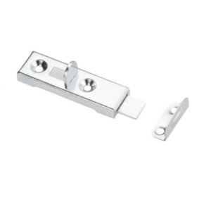 Zasuwka meblowa uniwersalna prosta 50x15 mm (10 sztuk)