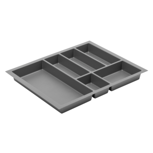 Wkład na sztućce 540x474x50 mm do szuflady AXIS GTV 600 mm ANTRACYT