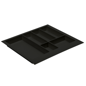 Wkład na sztućce 540x474x50 mm do szuflady AXIS GTV 600 mm CZARNY