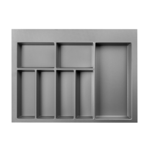 Wkład na sztućce 640x474x50 mm do szuflady AXIS GTV 700 mm ANTRACYT