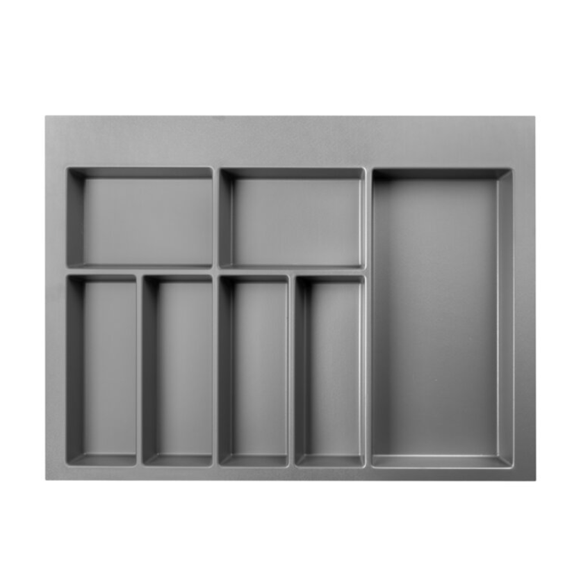 Wkład na sztućce 640x474x50 mm do szuflady AXIS GTV 700 mm ANTRACYT