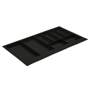 Wkład na sztućce 840x474x50 mm do szuflady AXIS GTV 900 mm CZARNY