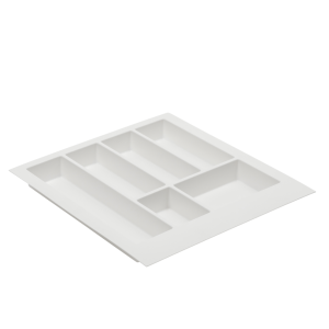 Wkład na sztućce 440x474x50 mm do szuflady AXIS GTV 500 mm BIAŁY