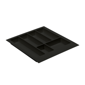 Wkład na sztućce 440x474x50 mm do szuflady AXIS GTV 500 mm CZARNY