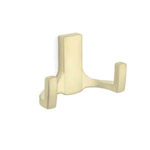Wieszak meblowy podwójny prosty WM-040 mały ZŁOTY MAT