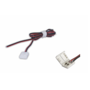 Złączka z przewodem 100 cm do taśm LED jednokolorowych 8/10 mm (2 sztuki)