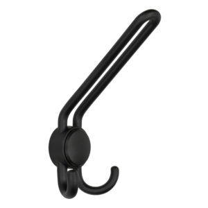 Wieszak meblowy retro duży 22614 CZARNY MAT
