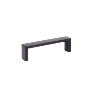 Uchwyt meblowy szeroki 22389 L-128 mm CZARNY MAT