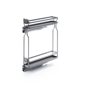 Kosz podblatowy cargo mini 150 mm ANTRACYT LEWY SUPLIMO