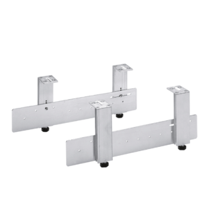Regulowana nóżka cokołowa z mocowaniem do szuflad cokołowych 150 mm 13297 HETTICH